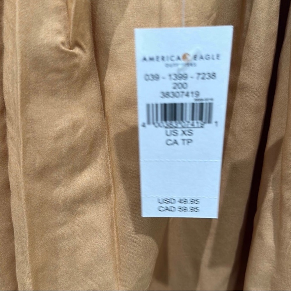 American Eagle Silky Slip Mini Dress XS - Picture 4 of 6